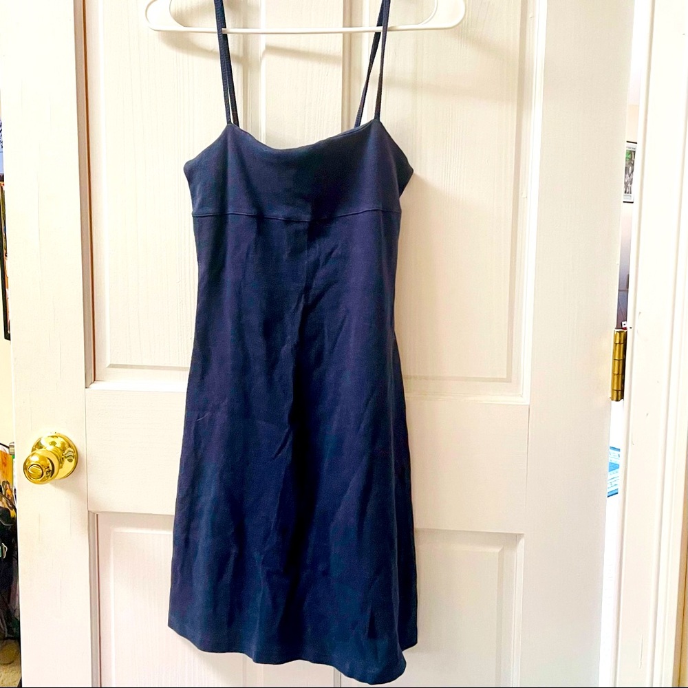 XS Navy Blue cotton dress (Victoria’s secret)